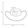 Sombrero Plegable Mini | Personalizado con tu Logo