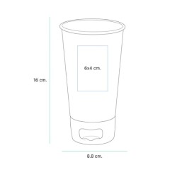 Vaso con Destapador Brak | Personalizado con tu Logo