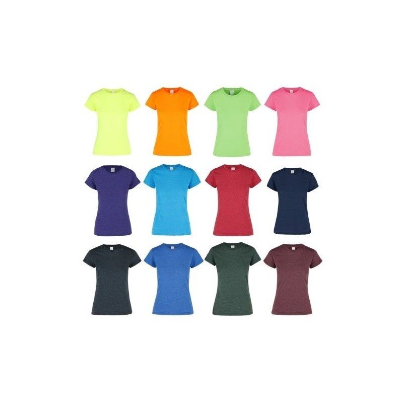 Playera Cuello Redondo Silueta Dama - D0250