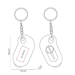 Llavero Cúter Lio | Personalizado con tu Logo