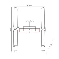 Base para Laptop Exyra | Personalizada con tu Logo