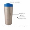 Termo Bistro Candy Acero | Personalizado con tu Logo