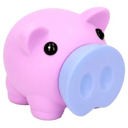 Alcancía Cochinito Pastel | Personalizada con tu Logo