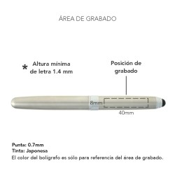 Bolígrafo Mondavi Touch | Personalizado contu Logo