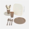 Set de Vajilla Suva | Personalizado con tu Logo