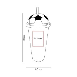 Vaso Jas Soccer | Personalizado con tu Logo