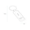 Llavero de bambú Fahan | Personalizado con tu Logo