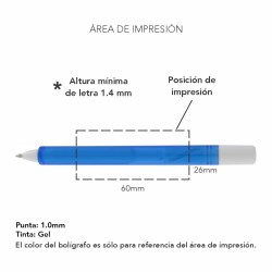 Bolígrafo Epic Snow Bio | Personalizado con tu Logo
