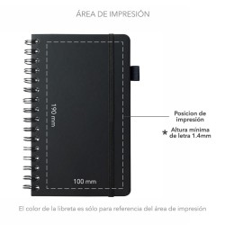 Libreta Peach Espiral | Personalizada con tu Logo
