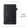 Libreta Peach Espiral | Personalizada con tu Logo