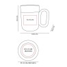 Set de Taza Vesper | Personalizada con tu Logo