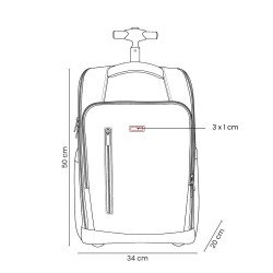 Mochila Trolley Noreki | Personalizada con tu Logo