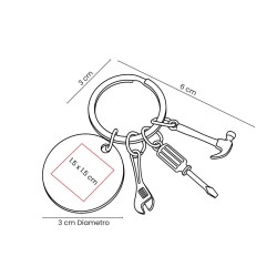 Llavero Brokk | Personalizado con tu Logo