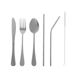 Set de Cubiertos Kiva | Personalizado con tu Logo