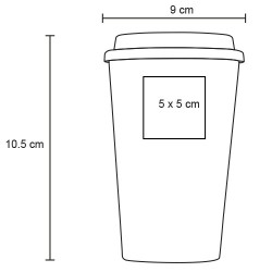 Vaso Hot - 12 OZ