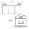 Organizador Plie - BL 203