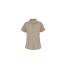 Camisa de Gabardina Manga Corta para Dama - D0606