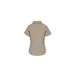 Camisa de Gabardina Manga Corta para Dama - D0606