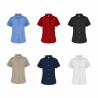 Camisa de Gabardina Manga Corta para Dama - D0606