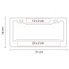 Porta Placa - PRO 024